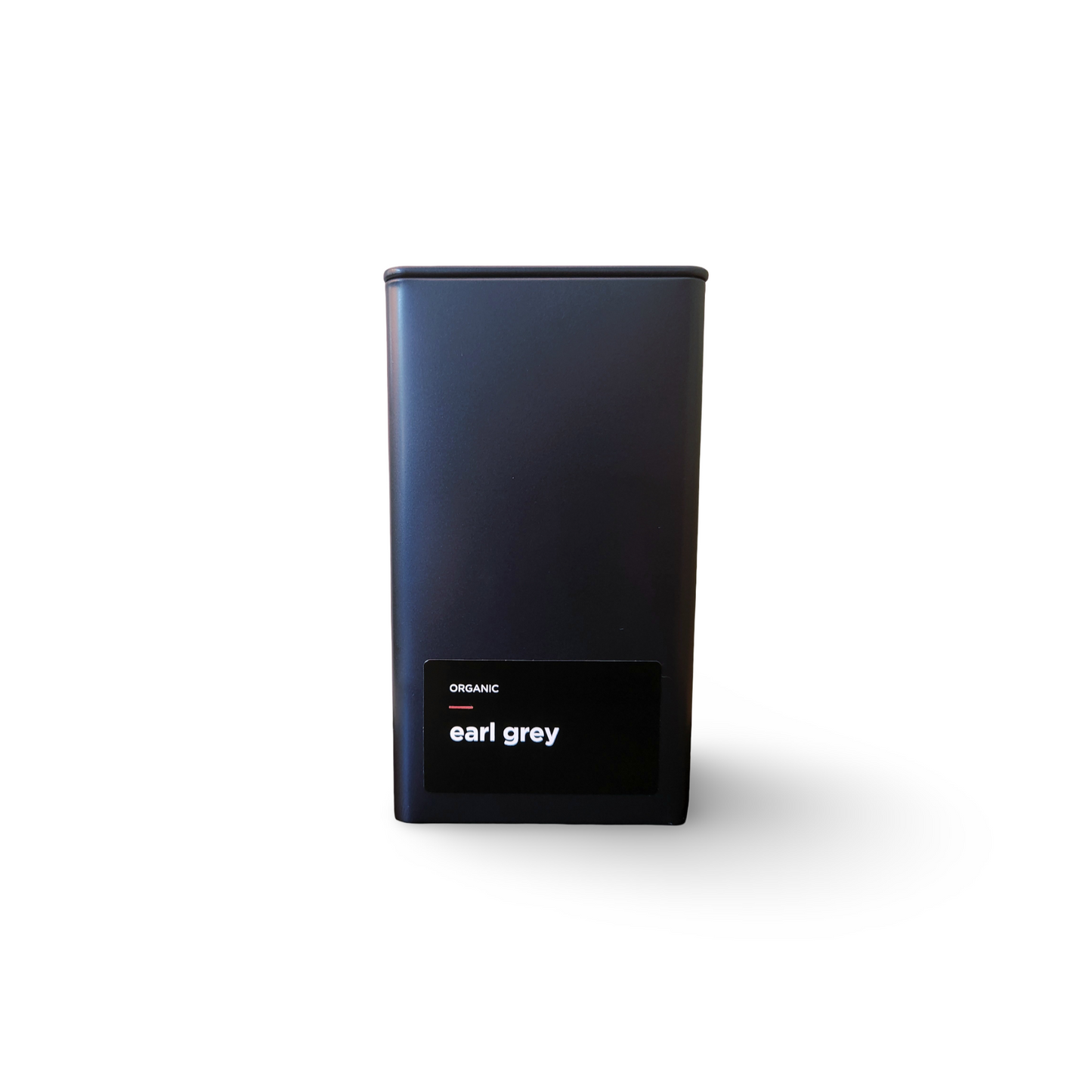 Monimo earl grey – premium black tea hand-packed in Australia in reusable large-size black tin.