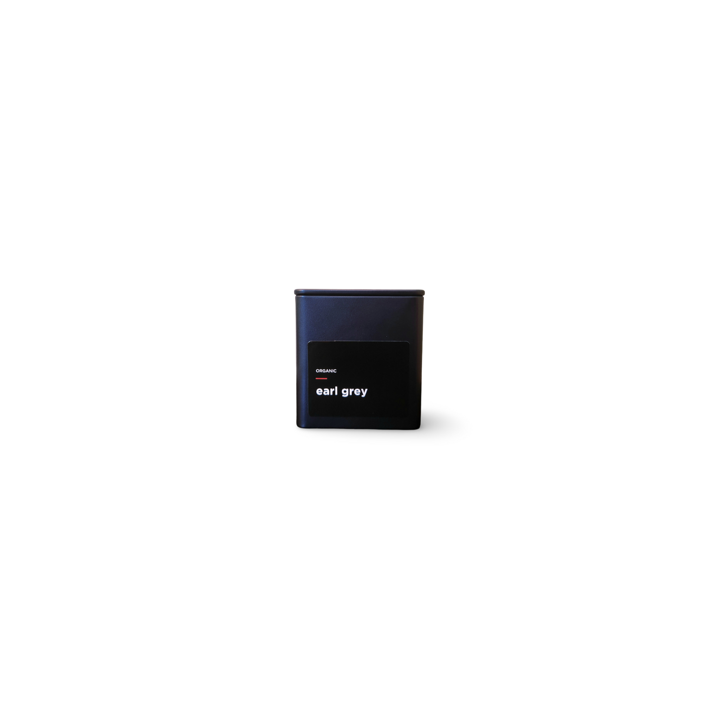 Monimo earl grey – premium black tea hand-packed in Australia in reusable small-size black tin.
