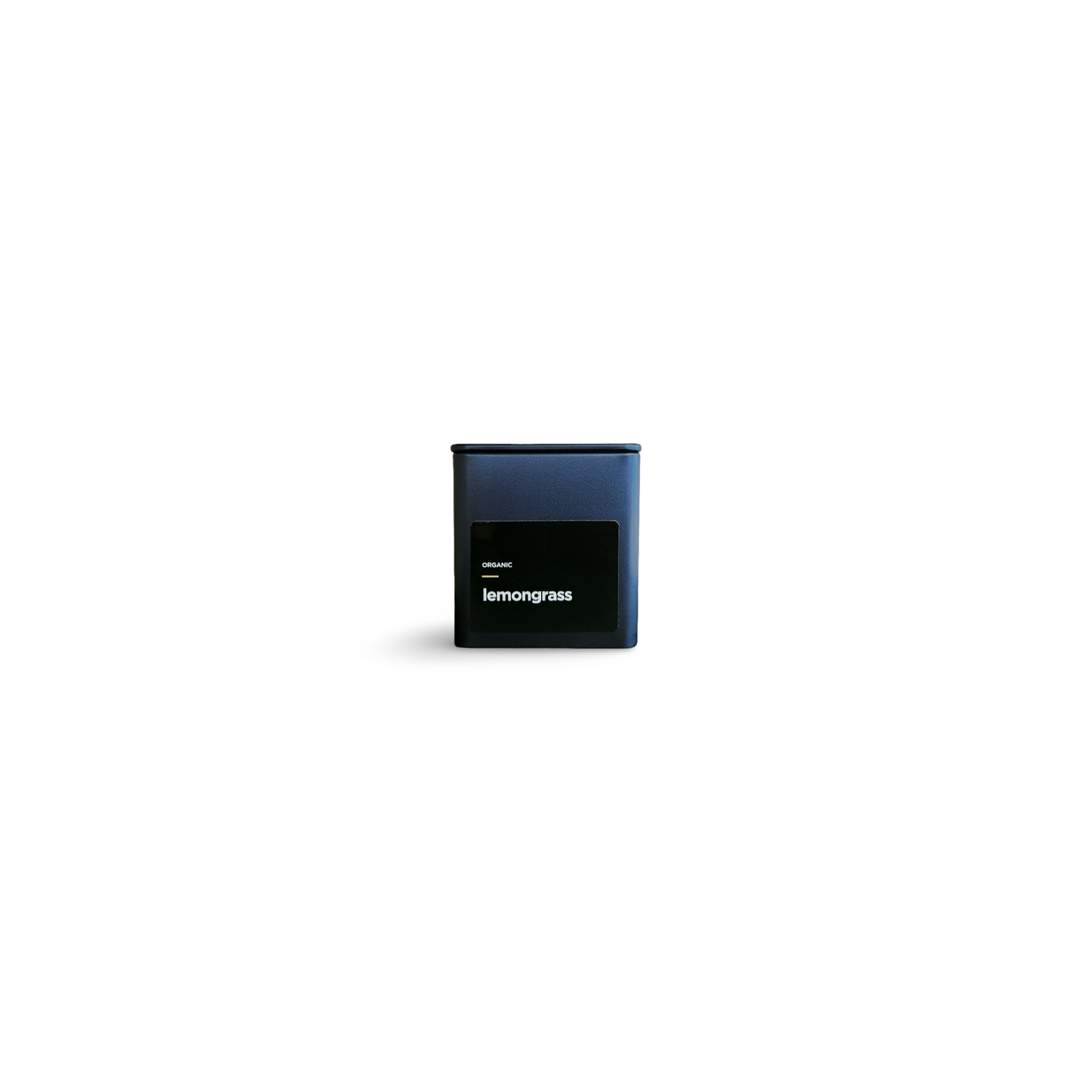 Monimo lemongrass – premium herbal tea hand-packed in Australia in reusable small-size black tin.