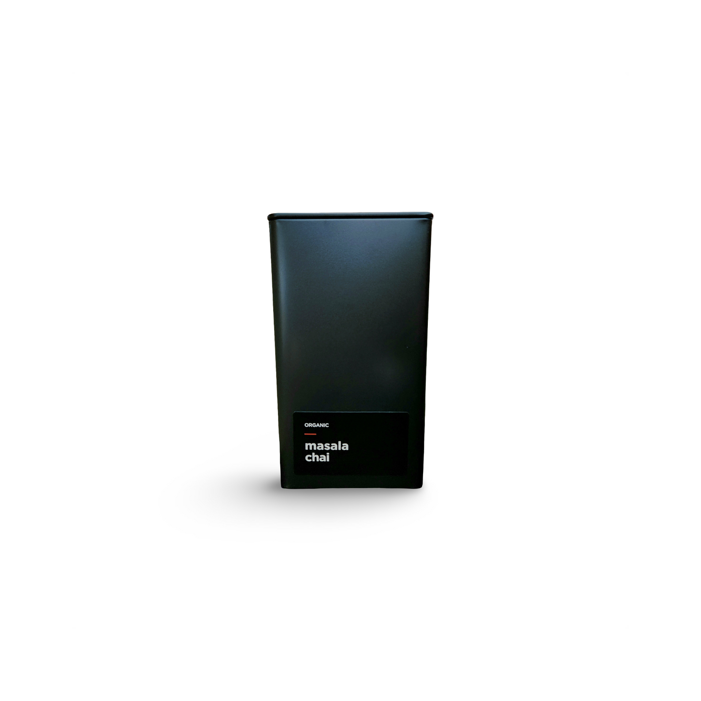 Monimo Masala Chai – premium black tea hand-packed in Australia in reusable large-size black tin.