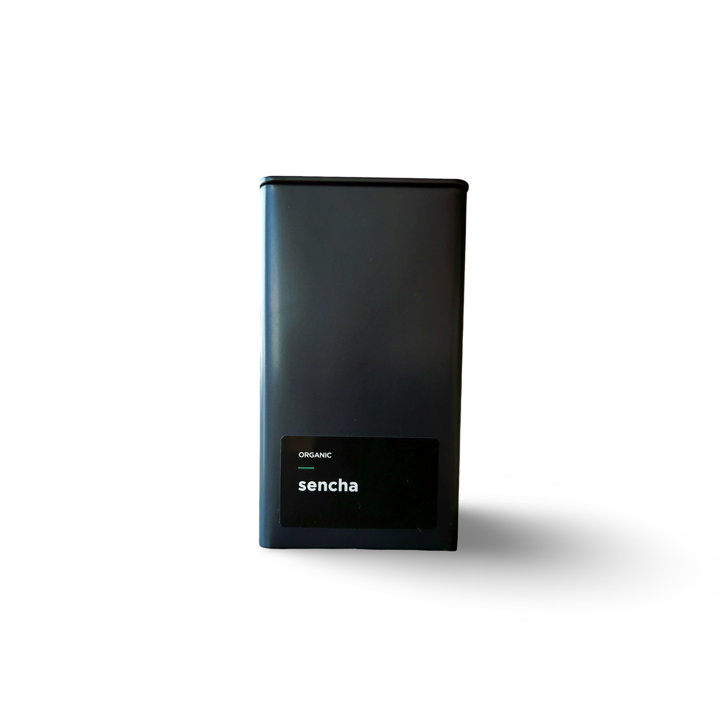 Monimo Sencha – premium green tea hand-packed in Australia in reusable large-size black tin.