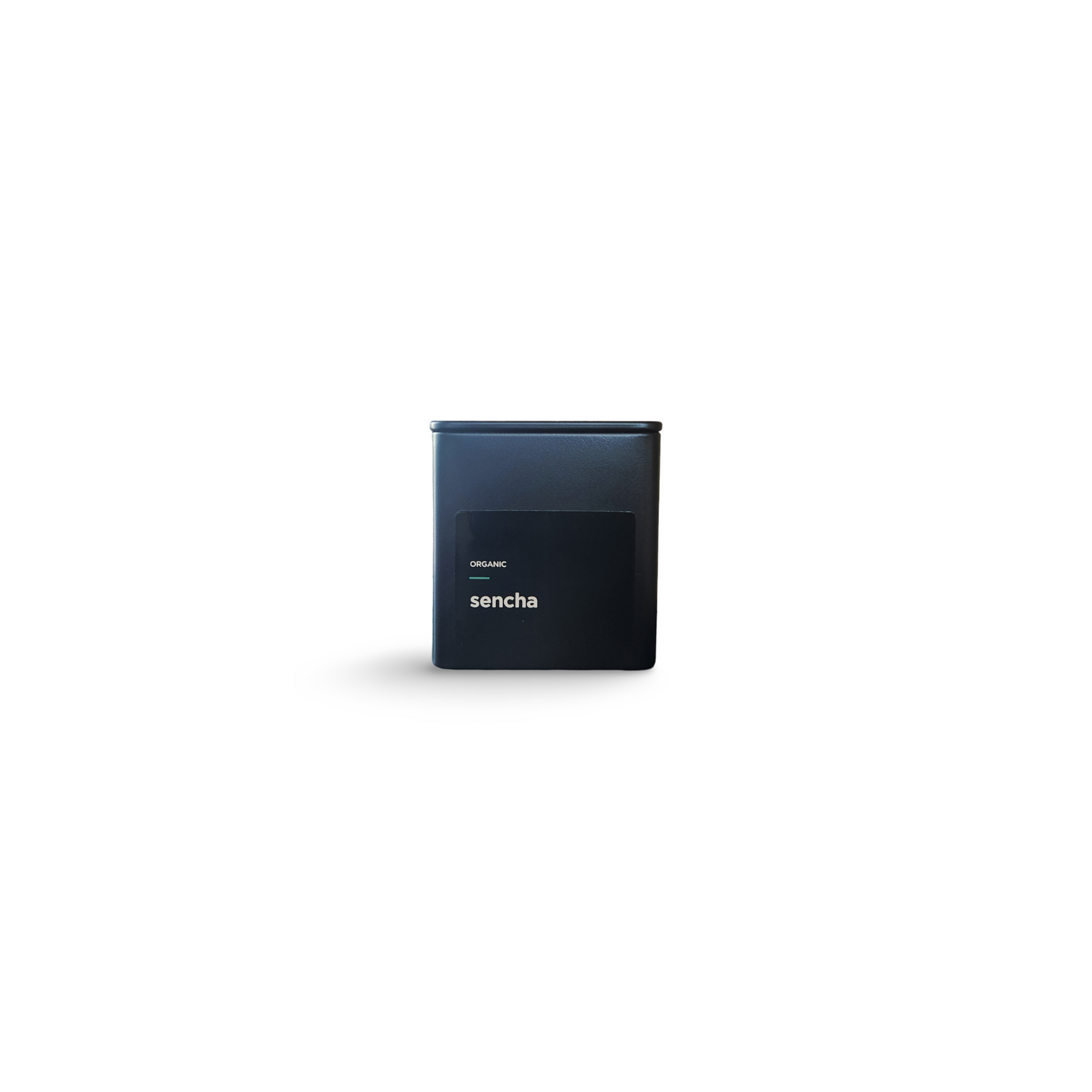Monimo Sencha – premium green tea hand-packed in Australia in reusable small-size black tin.